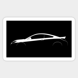 Pontiac G6 GXP Coupe Silhouette Sticker